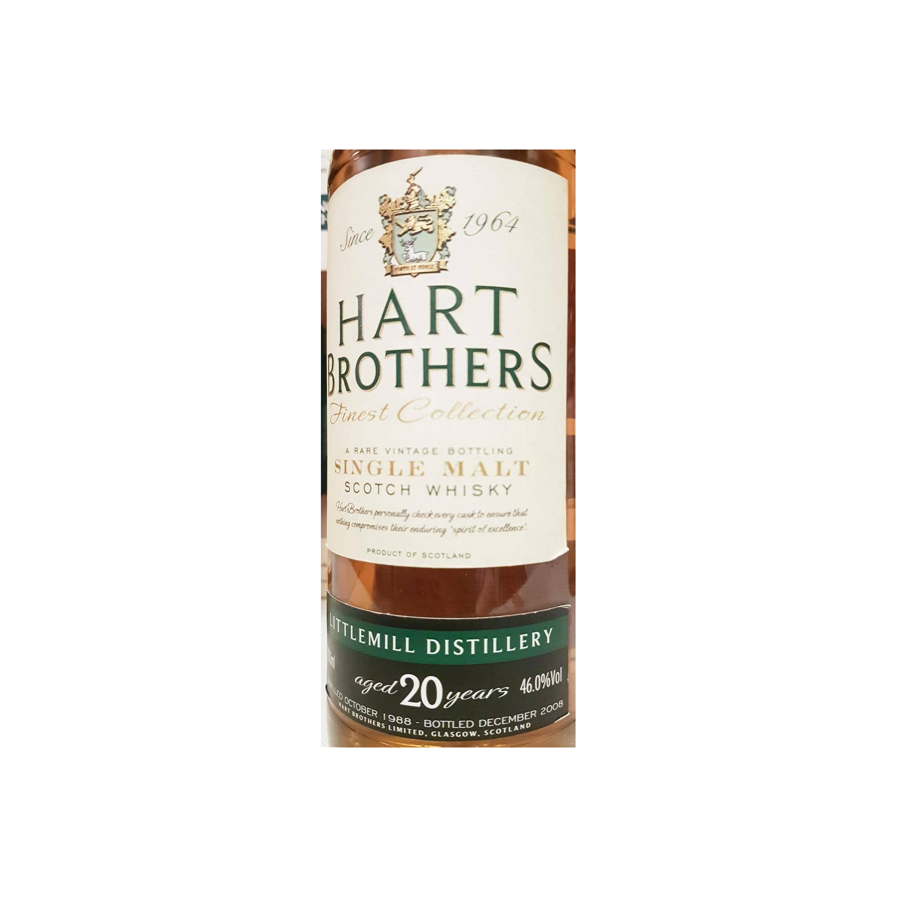 Littlemill Finest Collection 1988 20 Years Single Malt Whisky 2