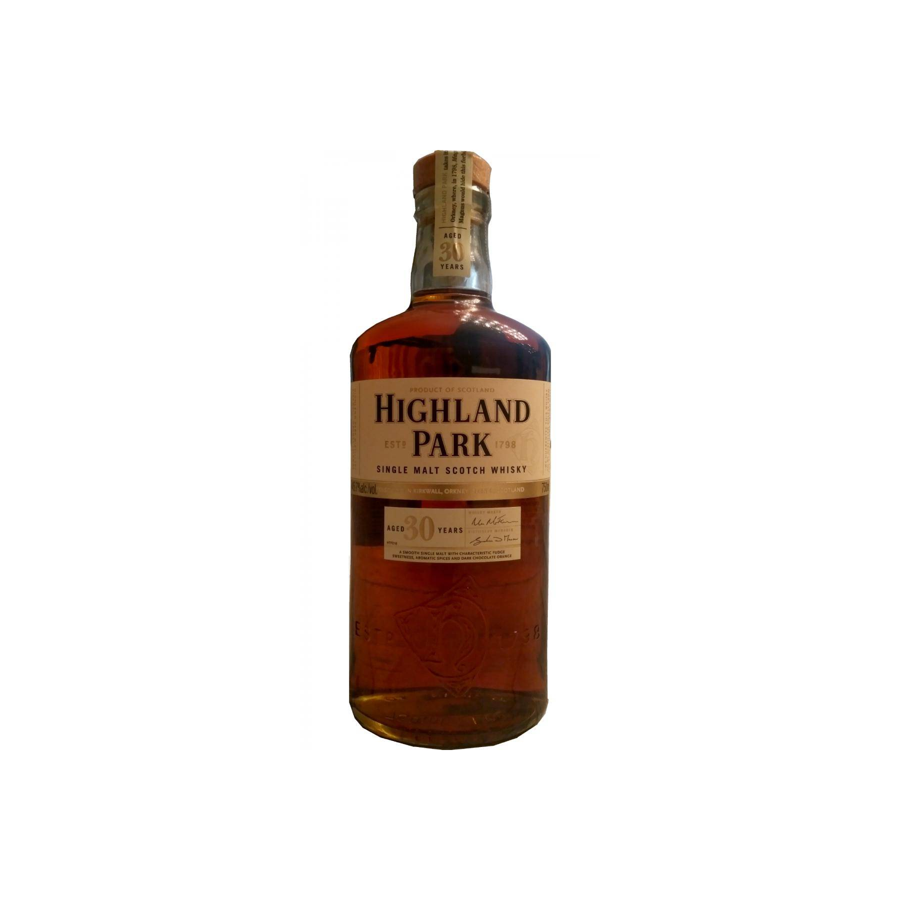 Highland Park 30 Years Single Malt Whisky