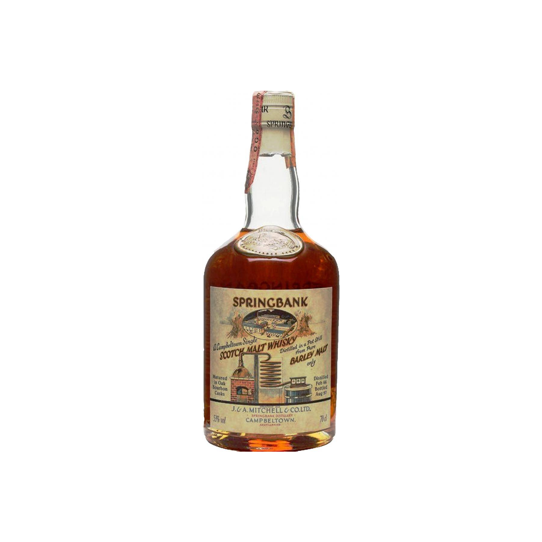 Springbank 1966 31 Years Single Malt Whisky