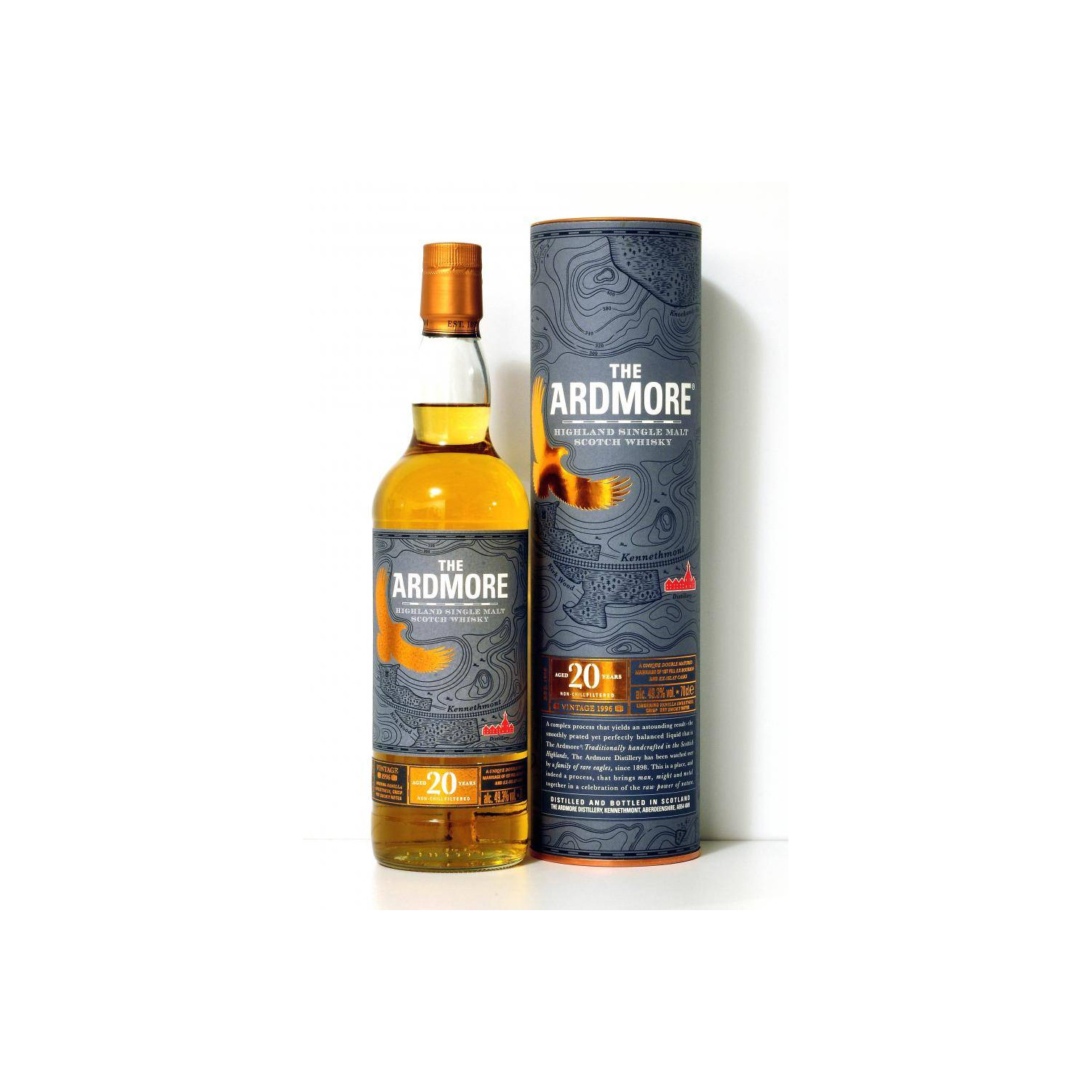 Ardmore 1996 20 Years Single Malt Whisky 3