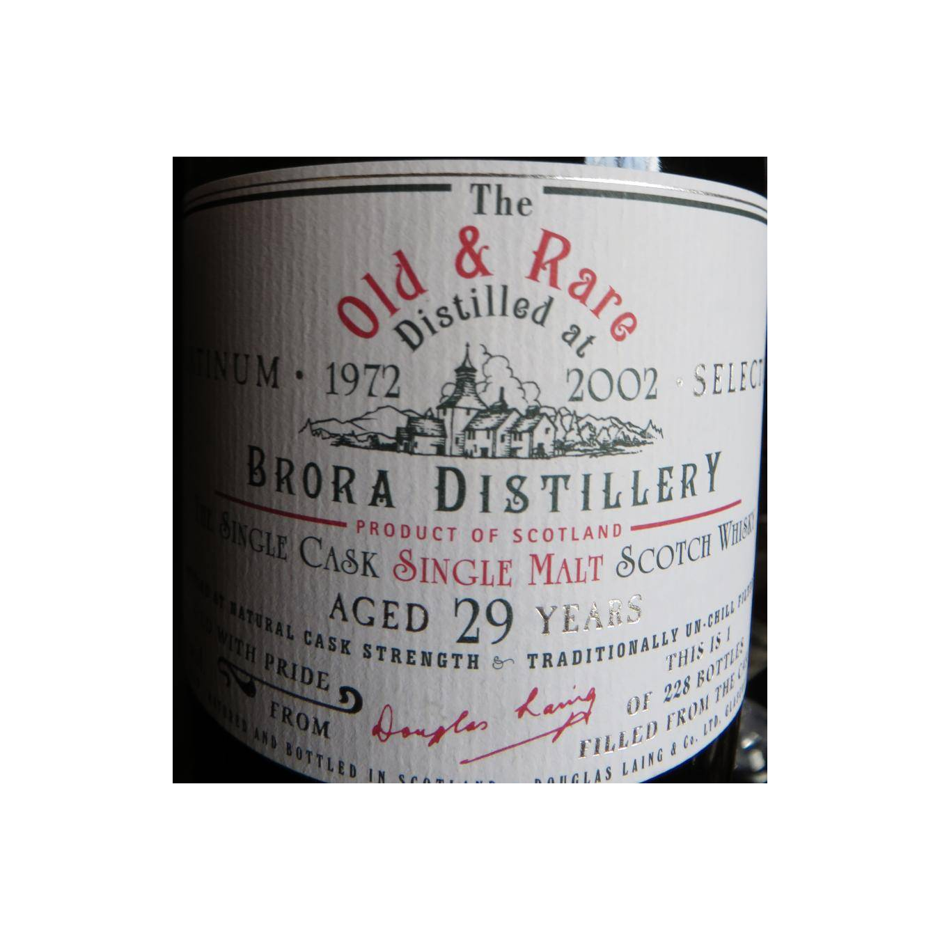 Brora 1972 29 Years Single Malt Whisky 2