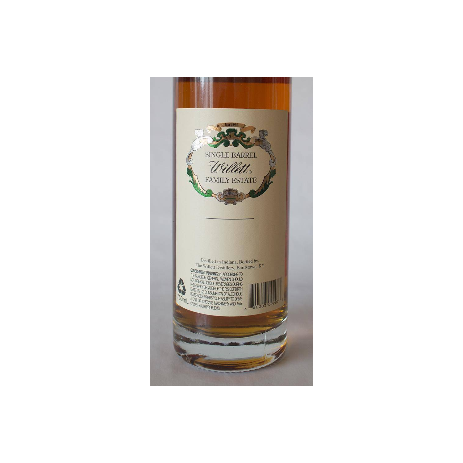 Willett 4 Years Rye Whisky 3