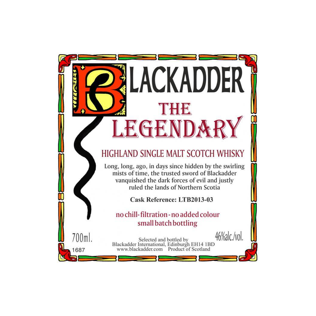 Blackadder Single Malt Whisky
