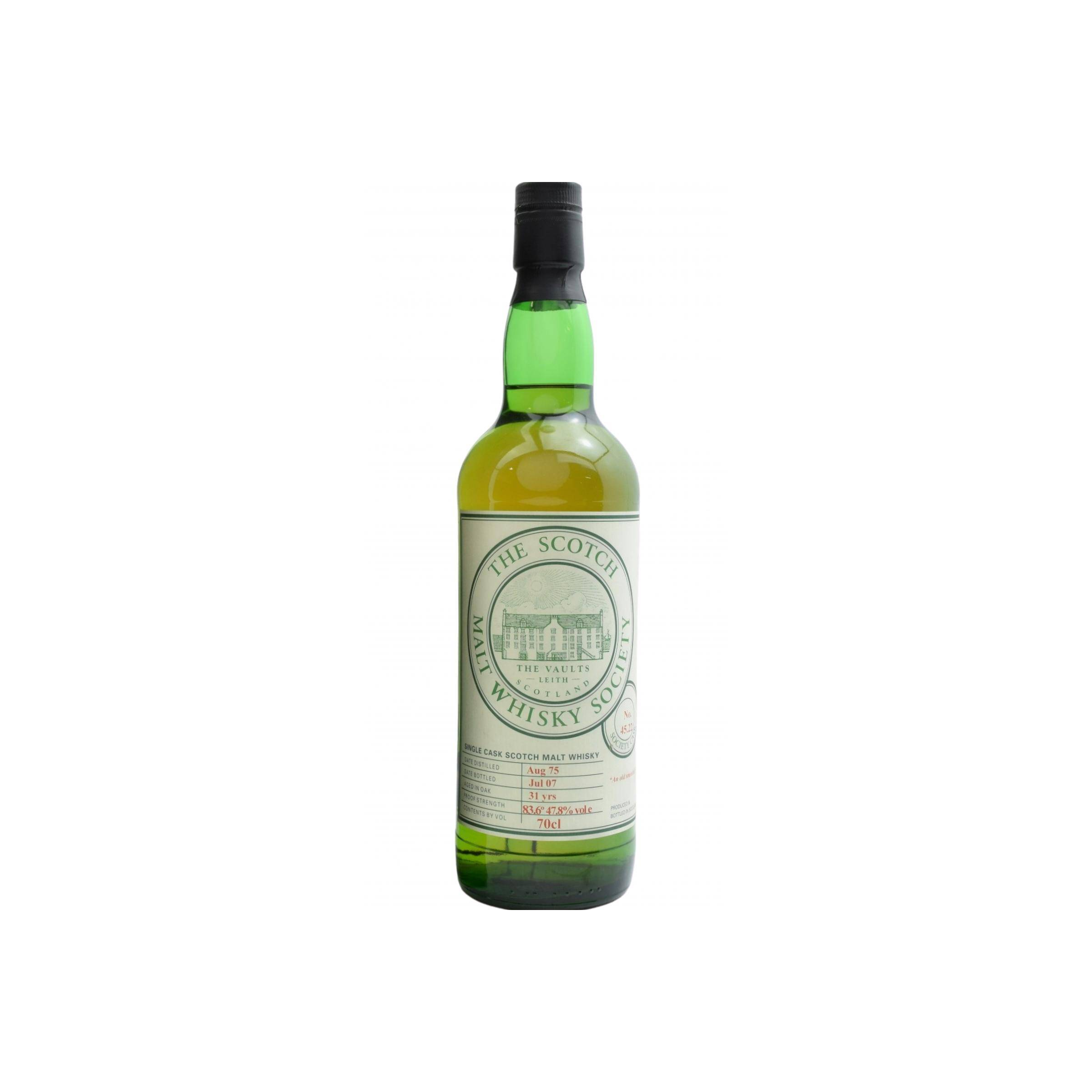 The Scotch Malt Whisky Society 1975 31 Years Single Malt Whisky