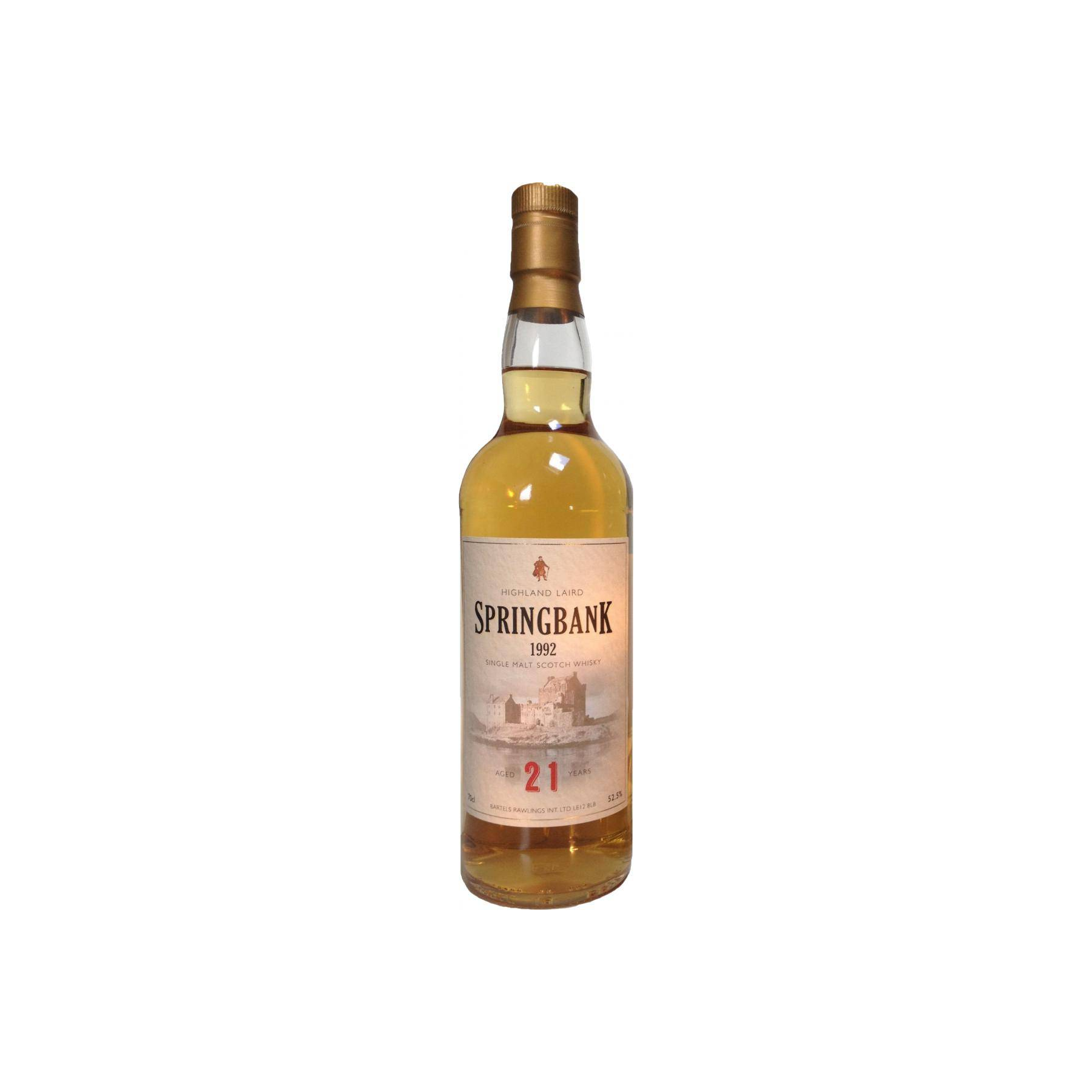 Springbank 1992 21 Years Single Malt Whisky