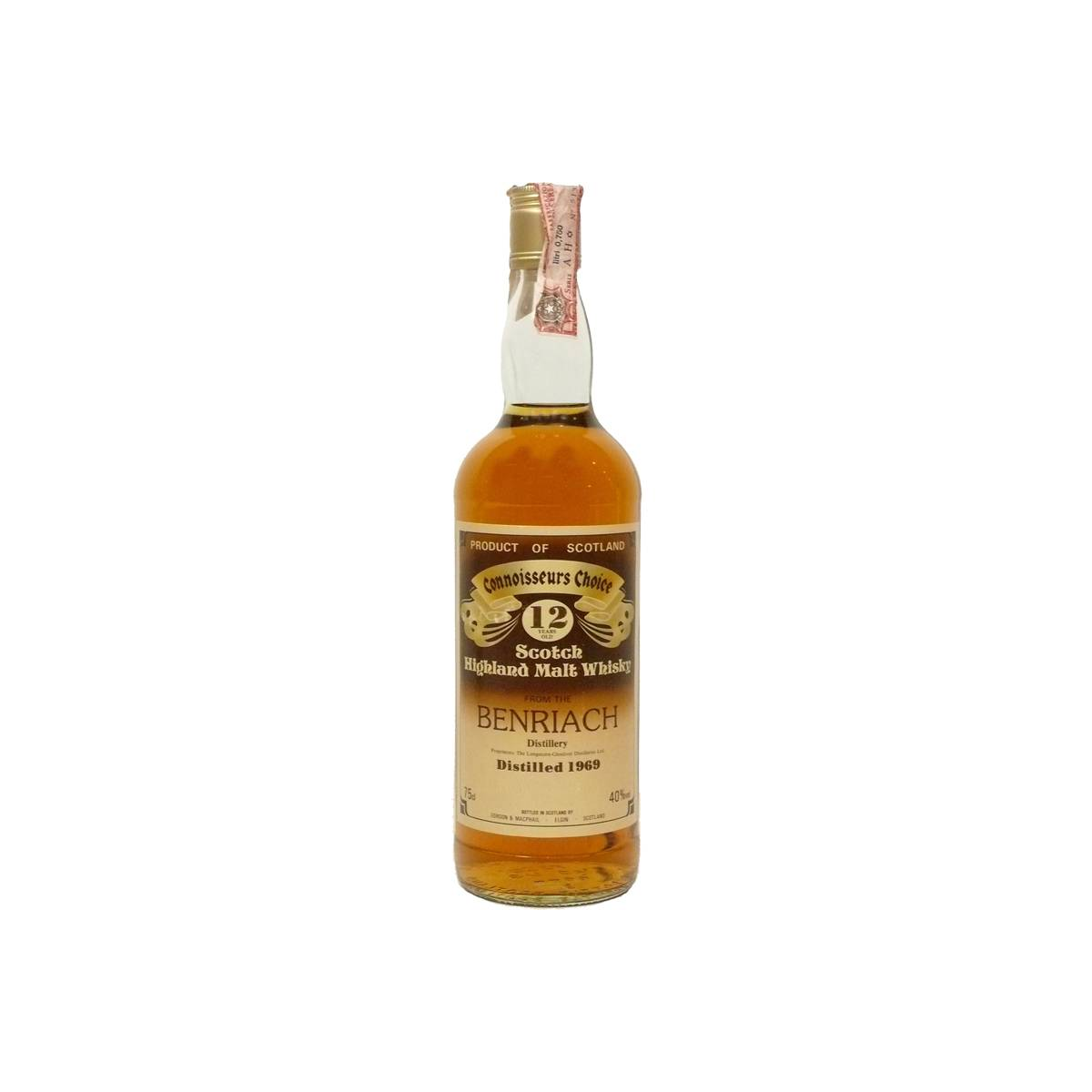 BenRiach Connoisseurs Choice 1969 12 Years Single Malt Whisky
