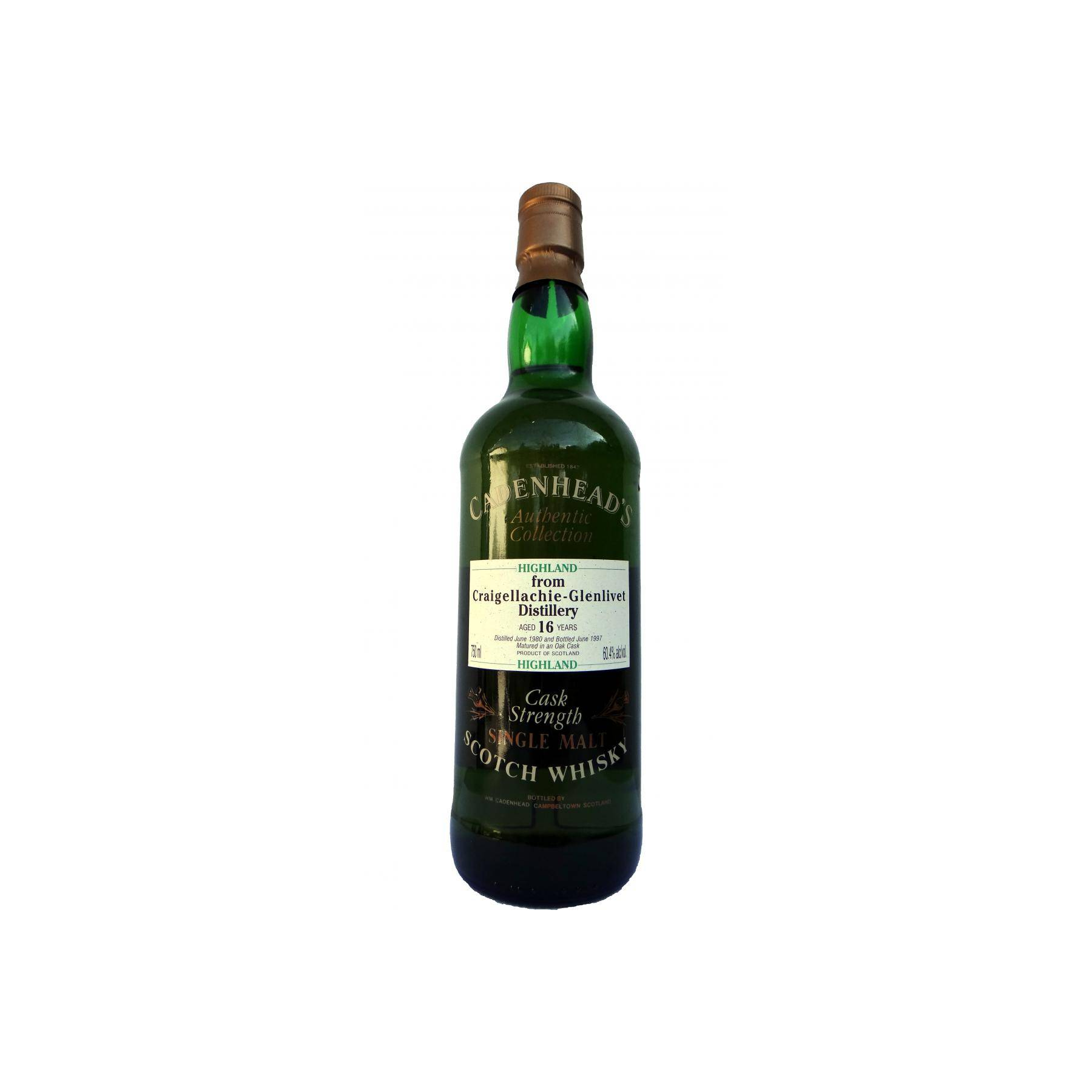 Craigellachie Authentic Collection 1980 16 Years Single Malt Whisky