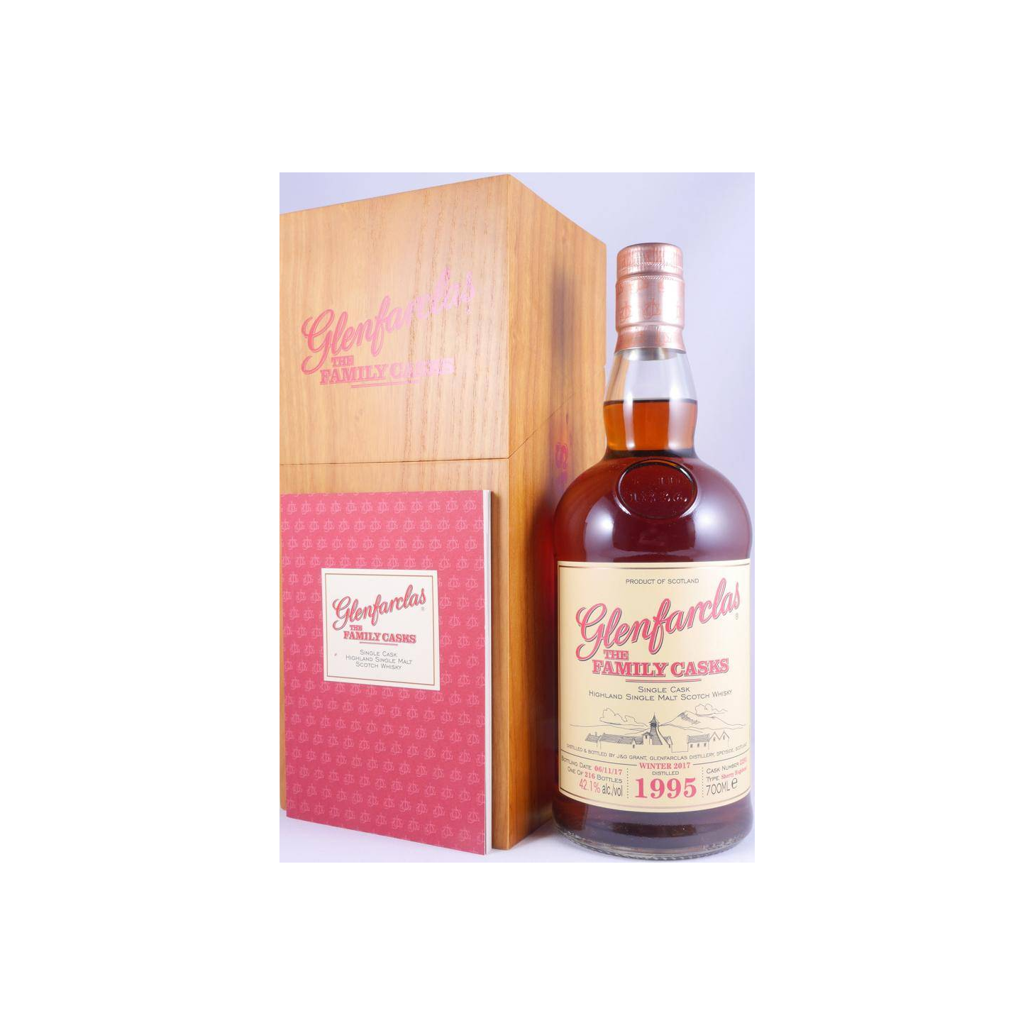 Glenfarclas 1995 22 Years Single Malt Whisky 3