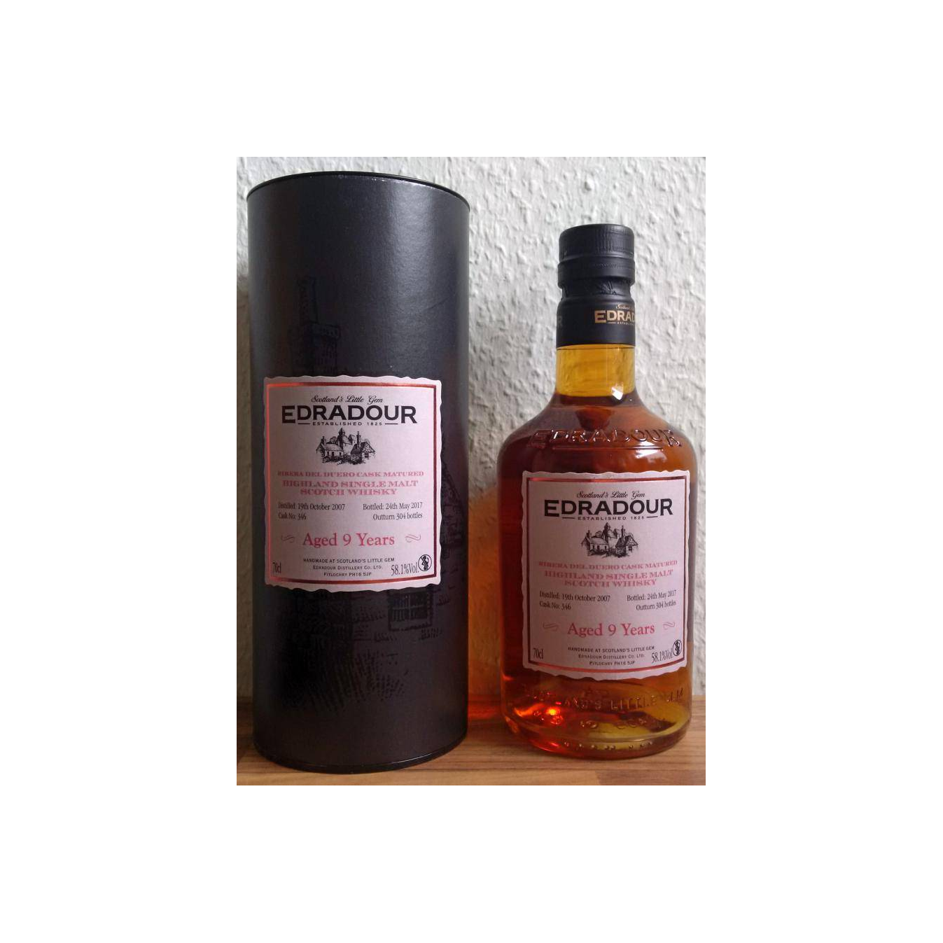 Edradour 2007 9 Years Single Malt Whisky 2