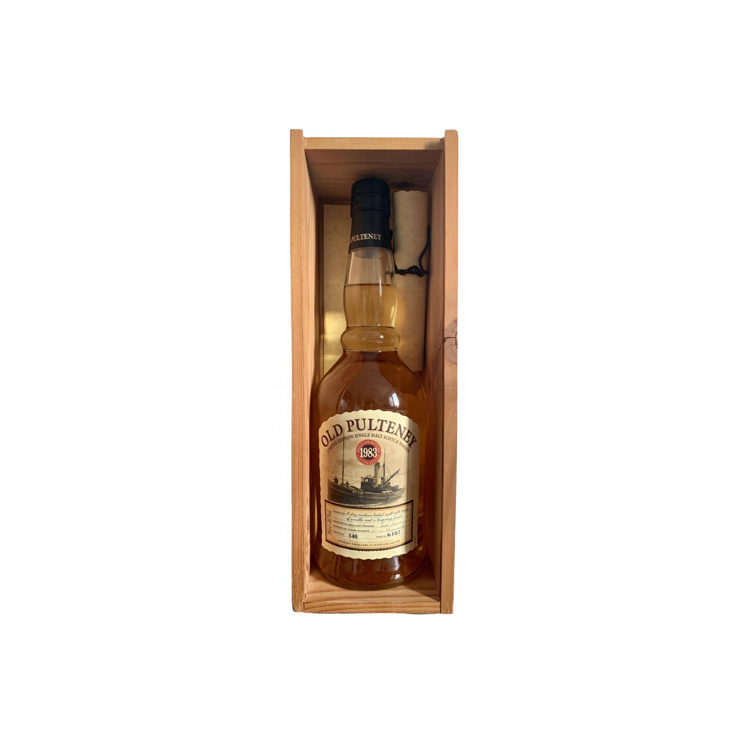 Old Pulteney Individual Cask Bottling 1983 19 Years Single Malt Whisky 2