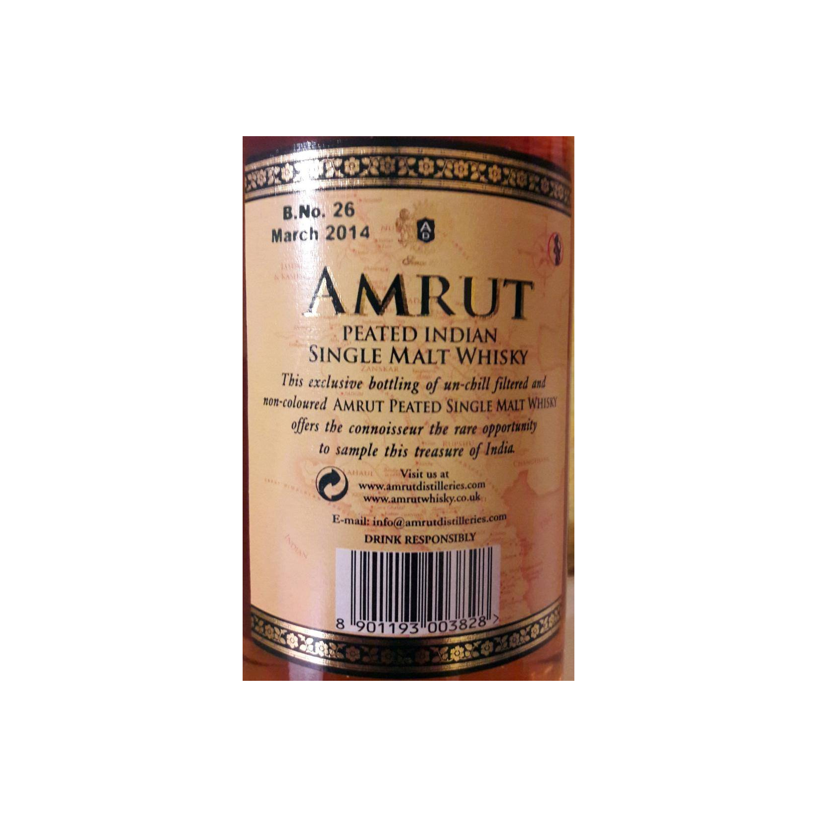 Amrut Single Malt Whisky 3