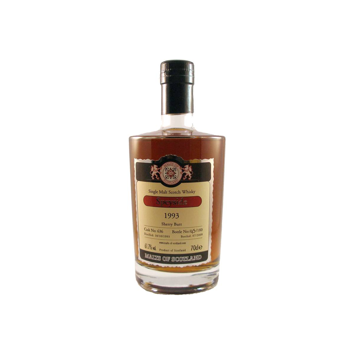 Spey 1993 15 Years Single Malt Whisky