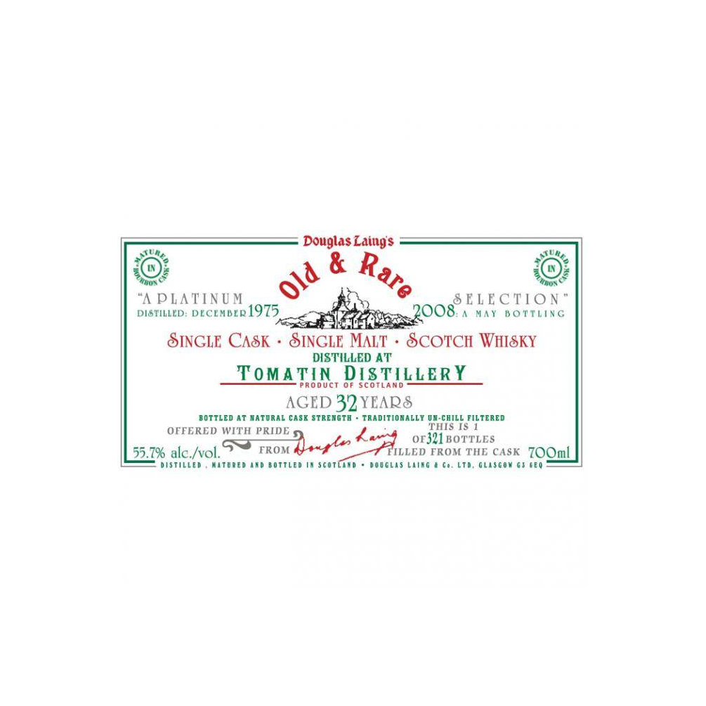 Tomatin 1975 32 Years Single Malt Whisky 2