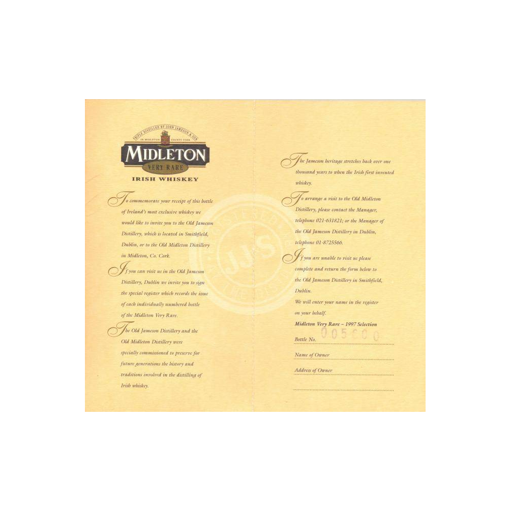 Midleton Blended Whisky 3