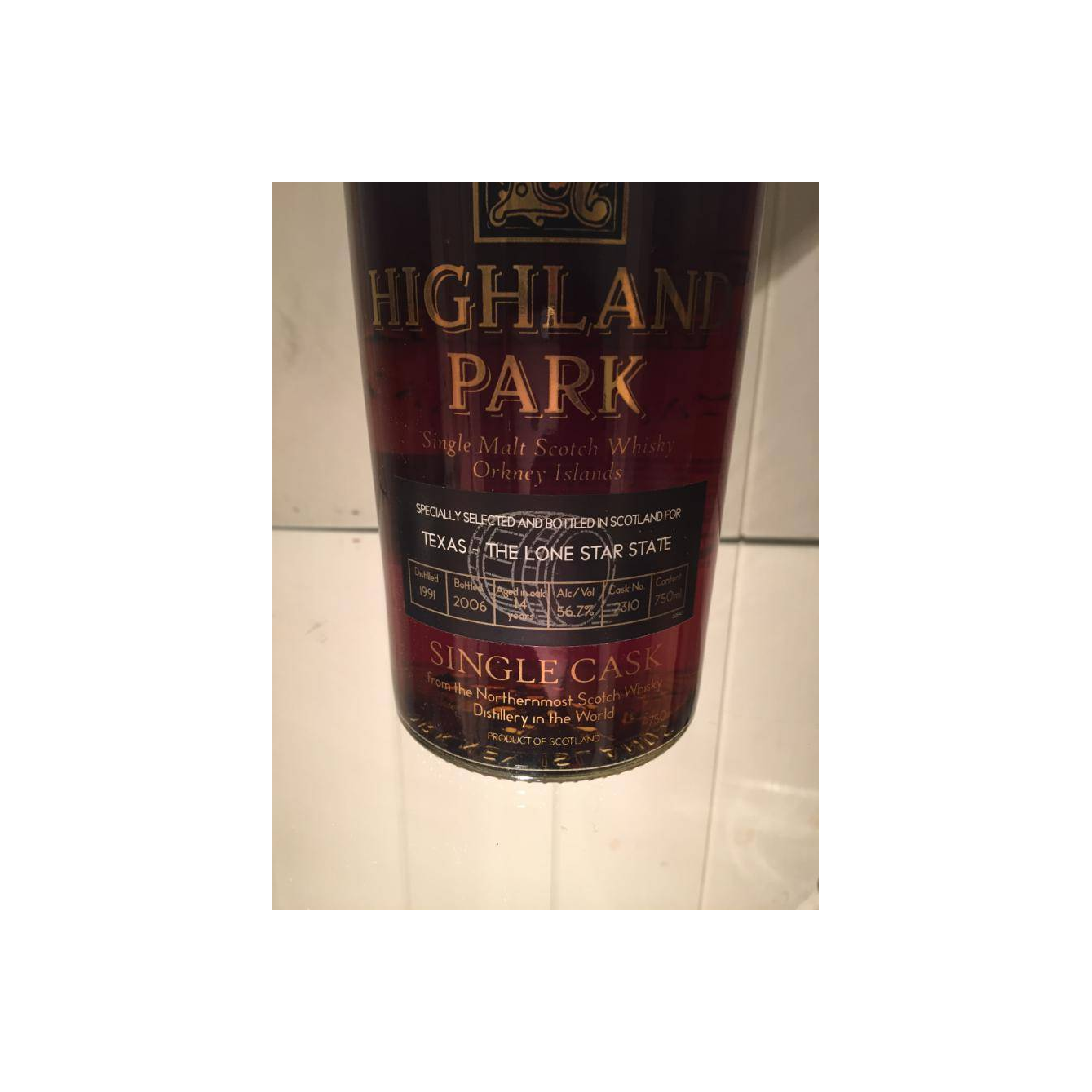 Highland Park 1991 14 Years Single Malt Whisky 3