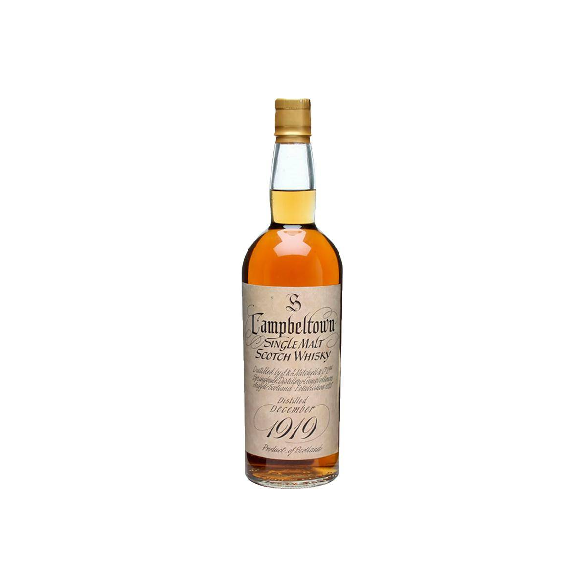 Springbank 1919 50 Years Single Malt Whisky