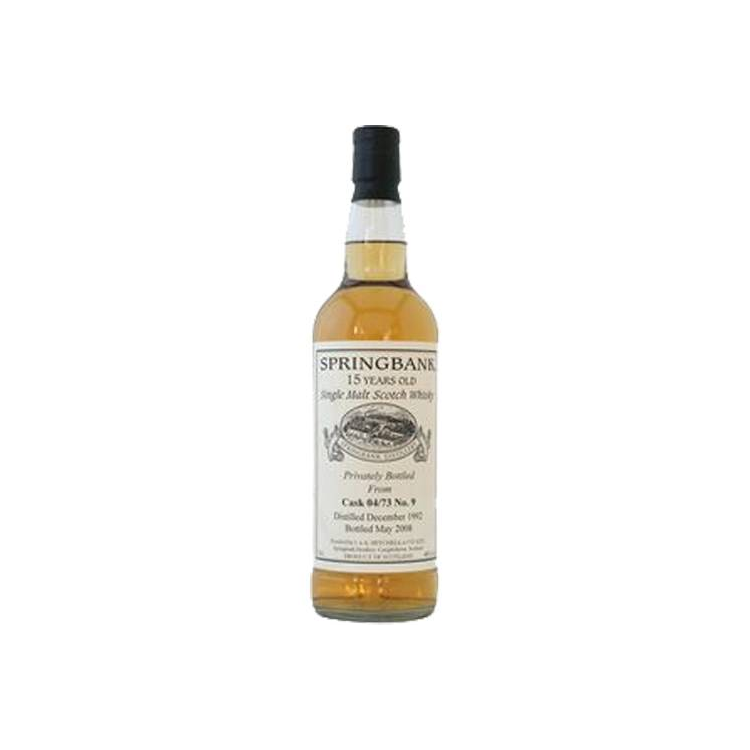 Springbank 1992 15 Years Single Malt Whisky