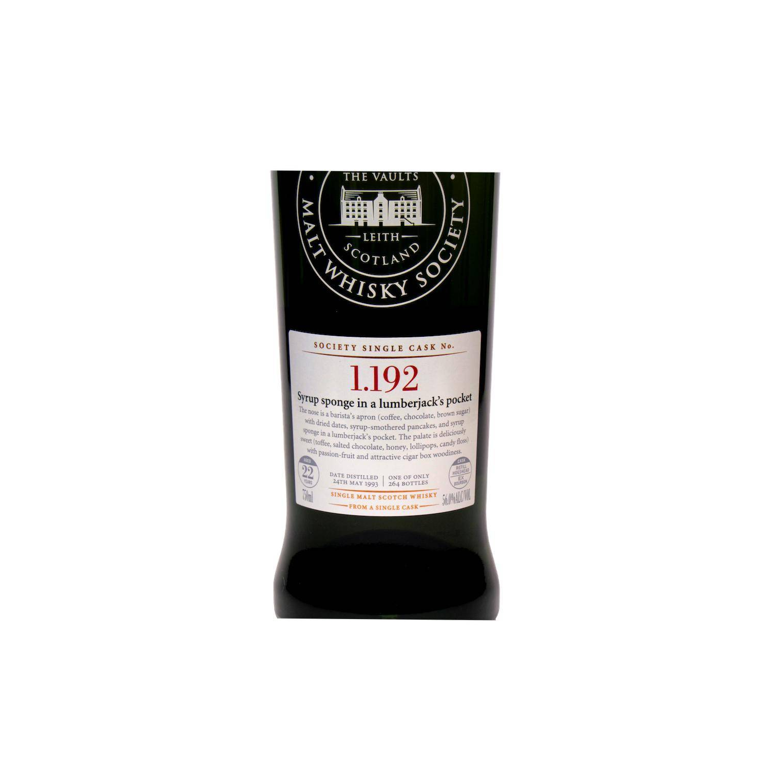 The Scotch Malt Whisky Society 1993 22 Years Single Malt Whisky 2
