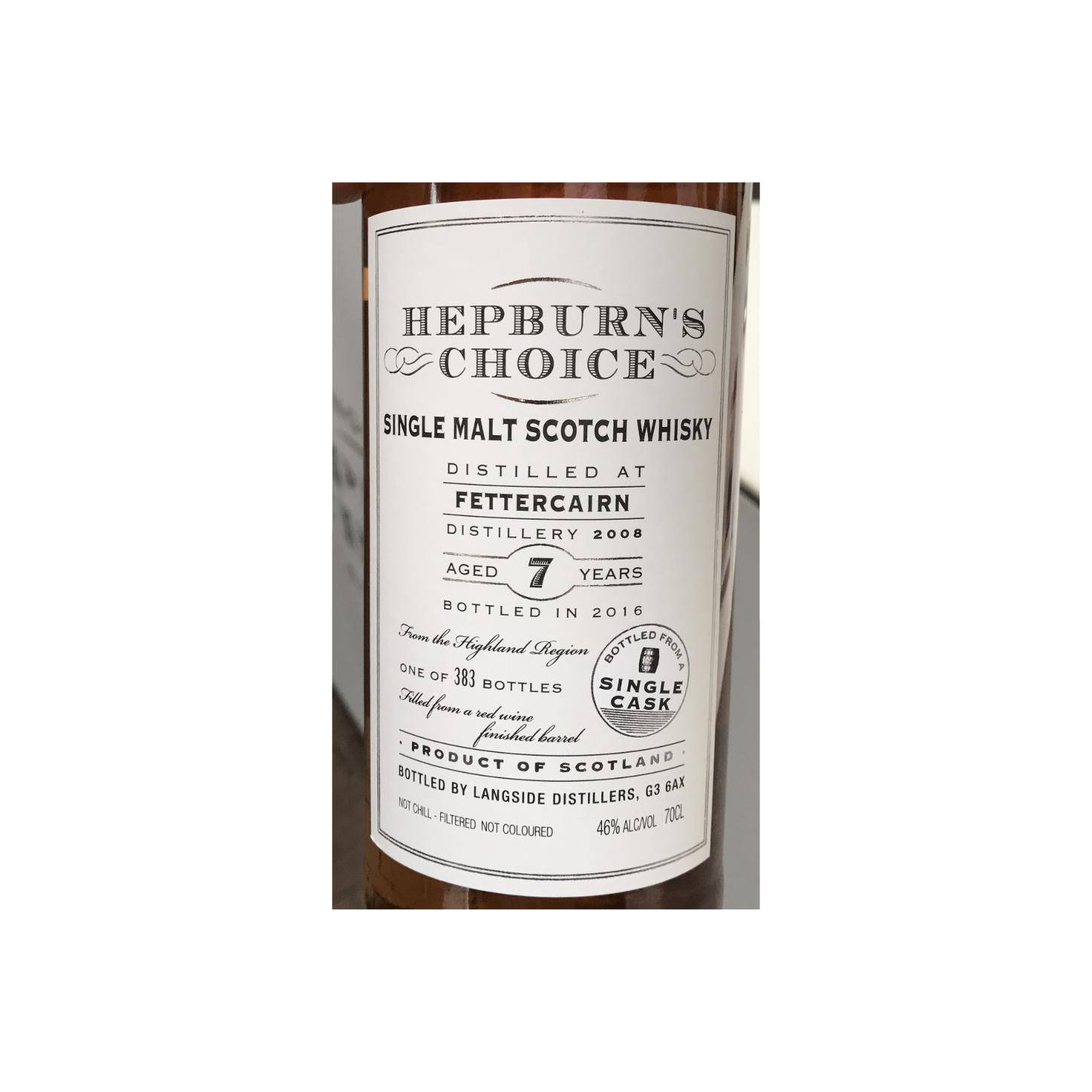 Fettercairn 2008 7 Years Single Malt Whisky