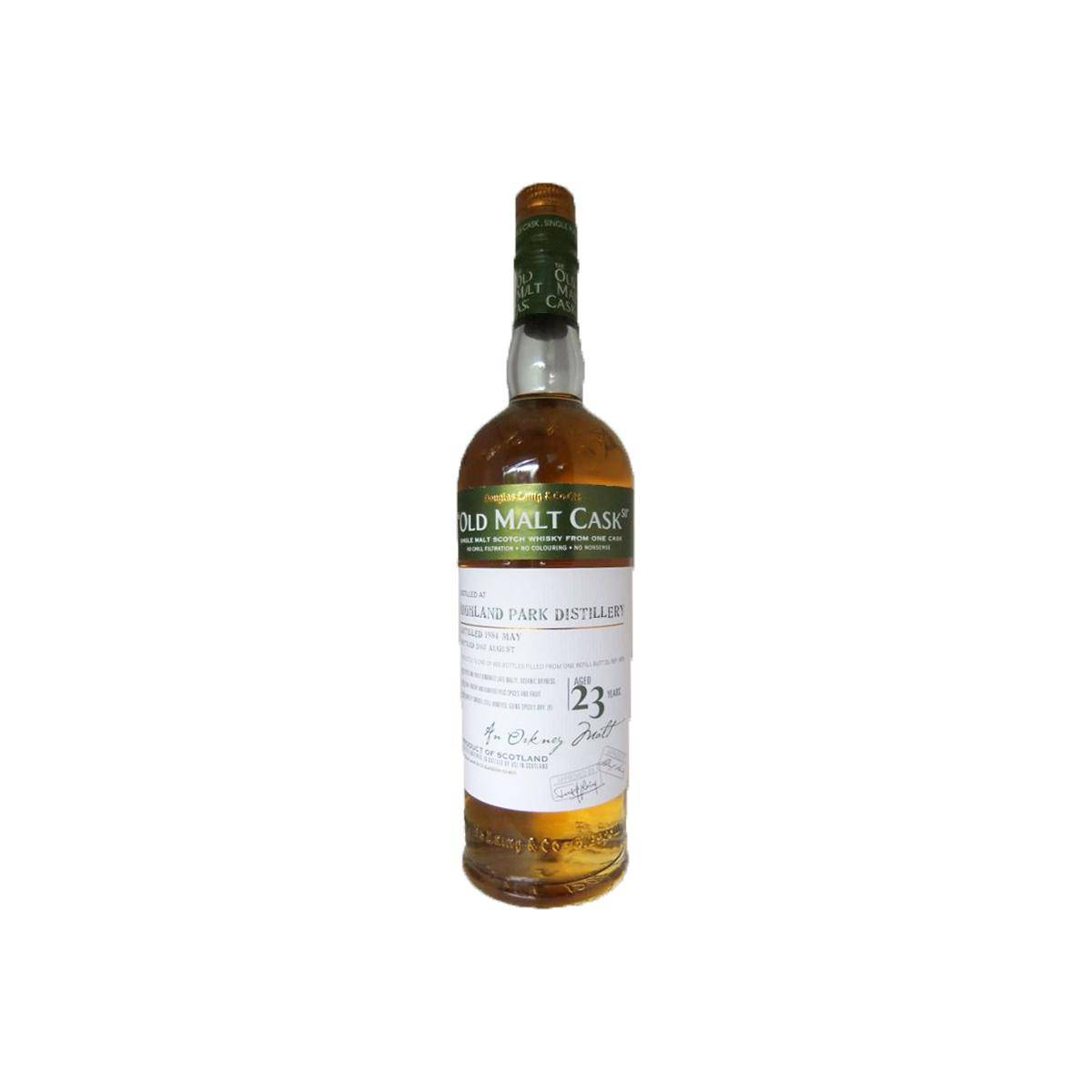 Highland Park Old Malt Cask 1984 23 Years Single Malt Whisky