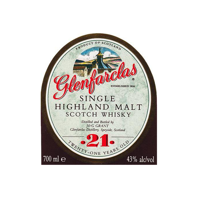 Glenfarclas 21 Years Single Malt Whisky 3