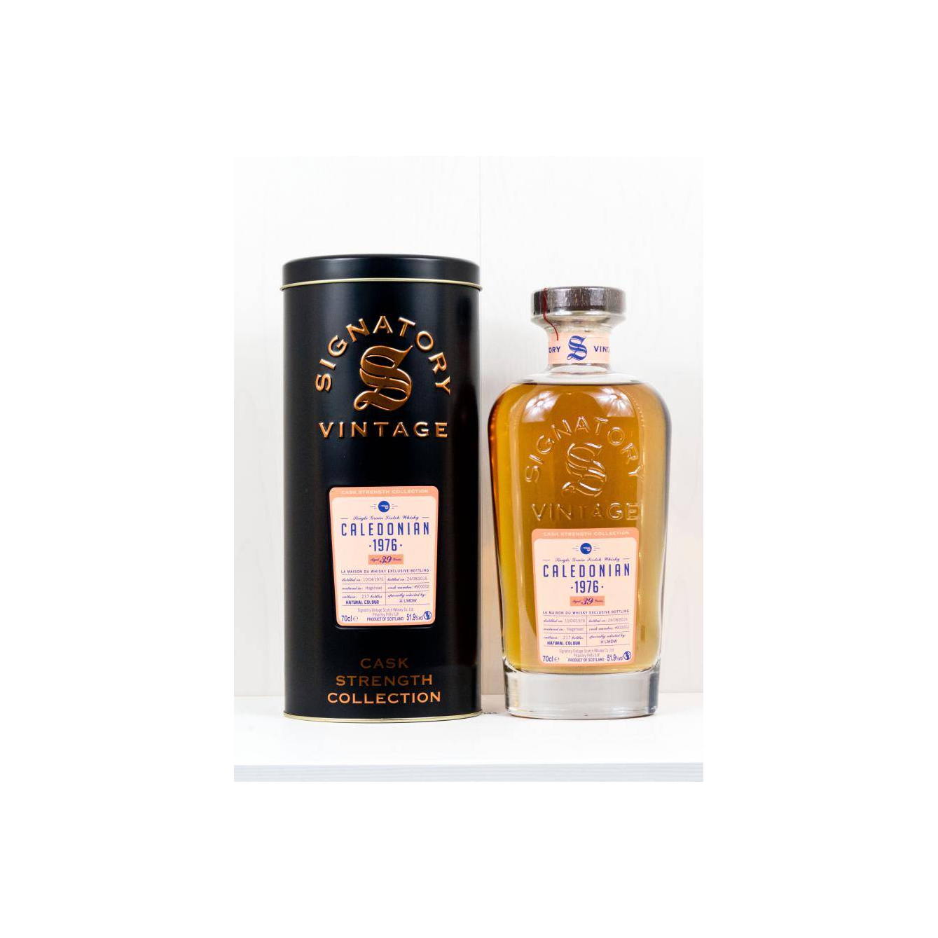 Caledonian Cask Strength Collection 1976 39 Years Single Grain Whisky 2