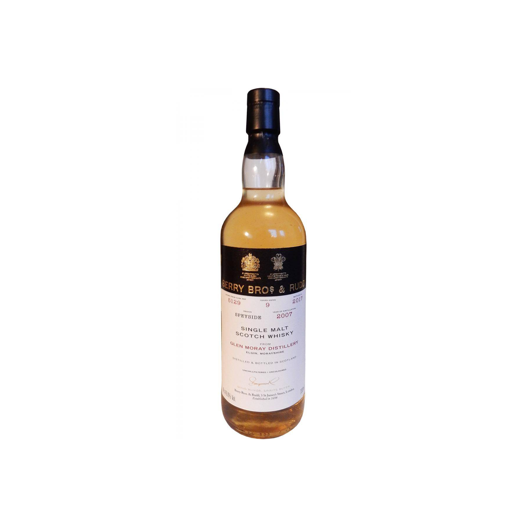 Glen Moray 2007 9 Years Single Malt Whisky