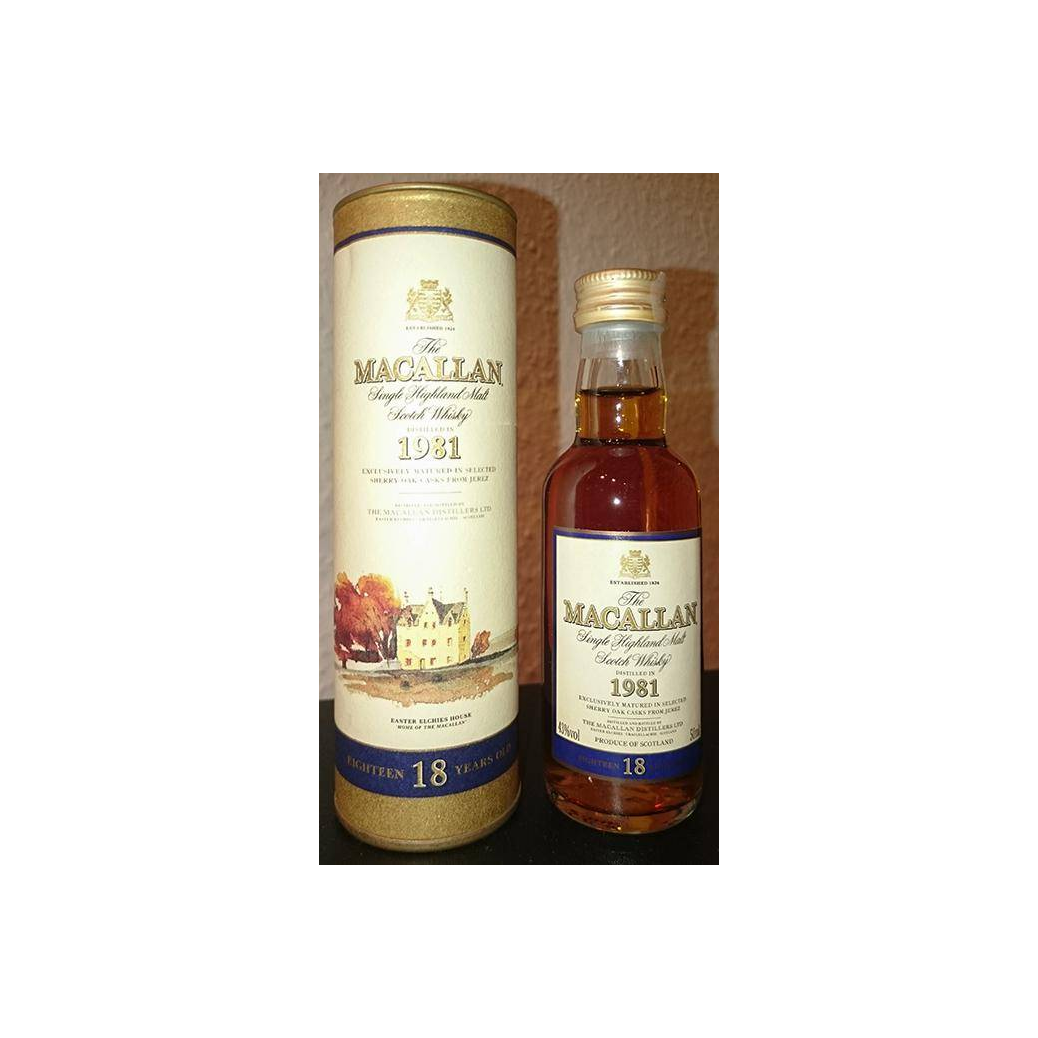 The Macallan 1981 18 Years Single Malt Whisky 2