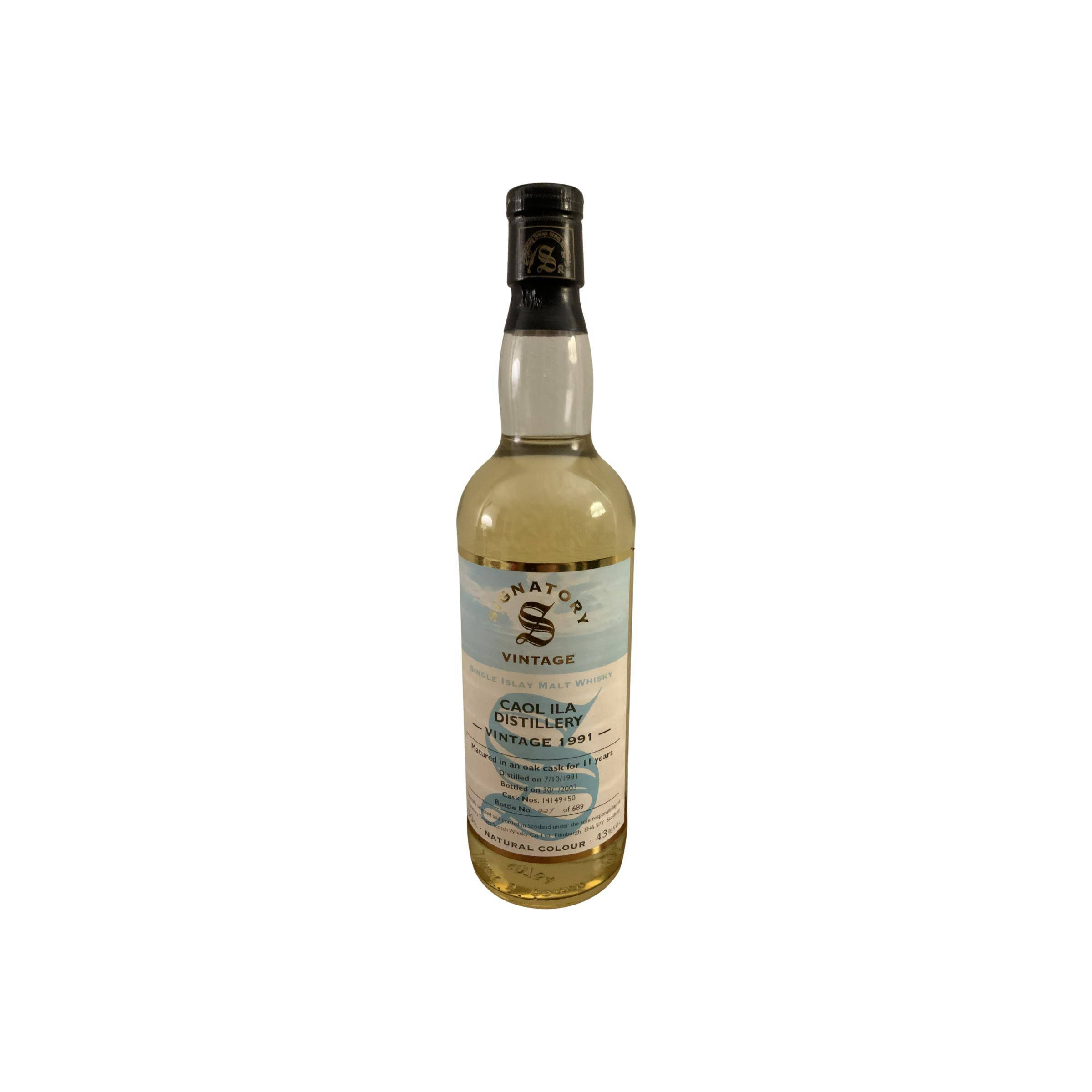 Caol Ila Vintage Collection 1991 11 Years Single Malt Whisky