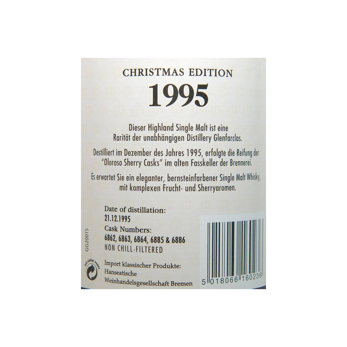 Glenfarclas 1995 20 Years Single Malt Whisky 3