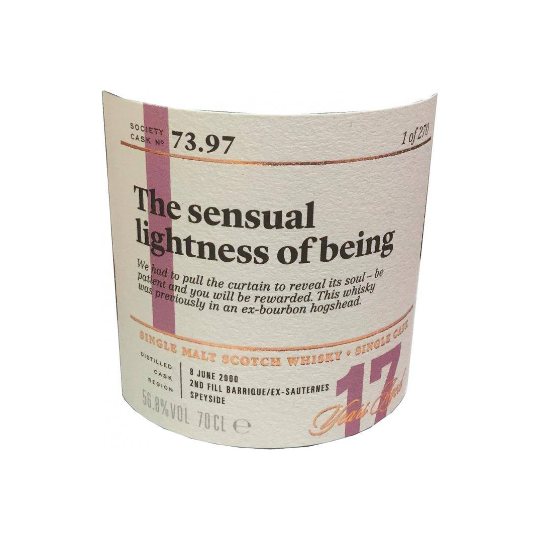 The Scotch Malt Whisky Society 2000 17 Years Single Malt Whisky 2
