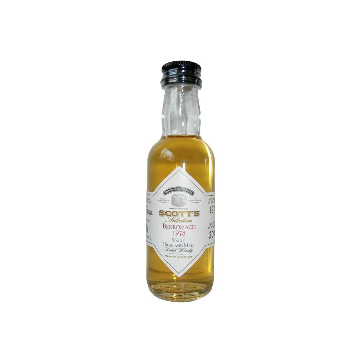 Benromach Miniature 1978 22 Years Single Malt Whisky 2