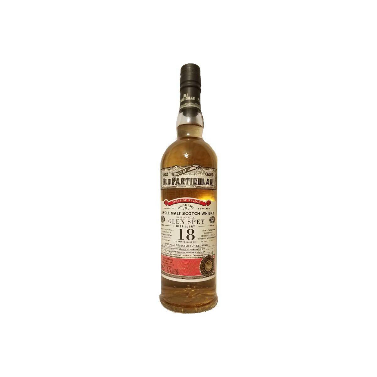 Glen Spey Old Particular 1997 18 Years Single Malt Whisky