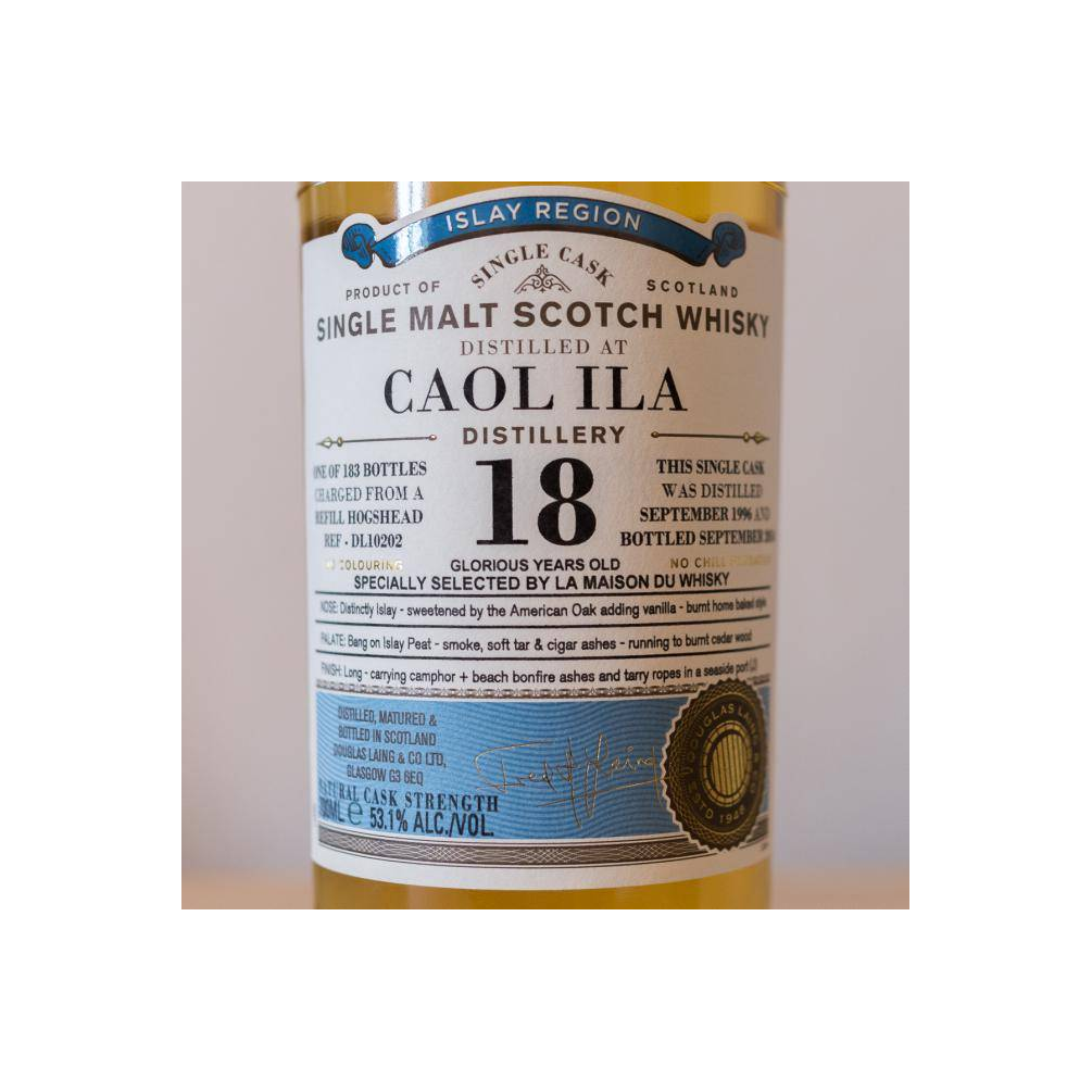 Caol Ila Old Particular 1996 18 Years Single Malt Whisky
