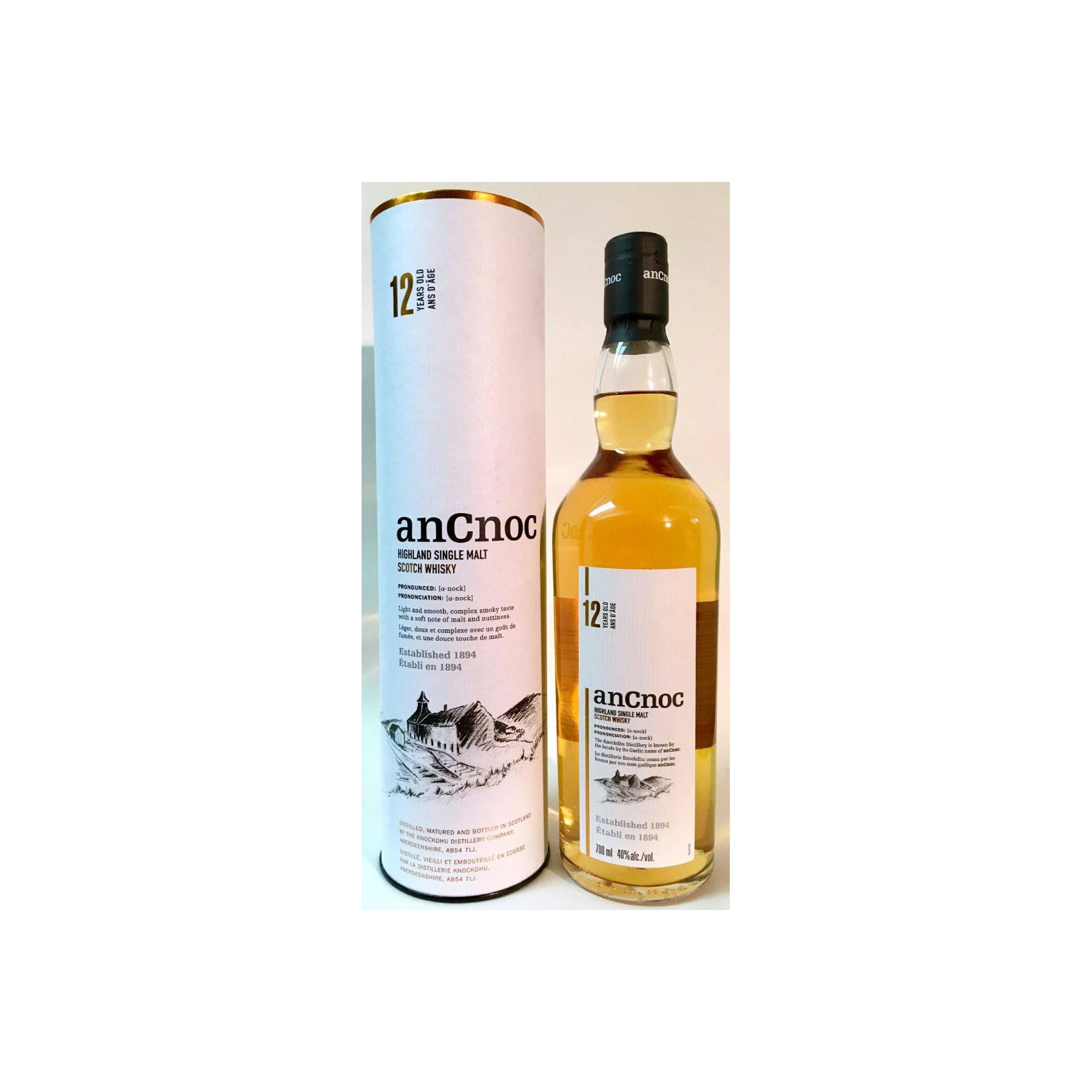 An Cnoc 12 Years Single Malt Whisky 2