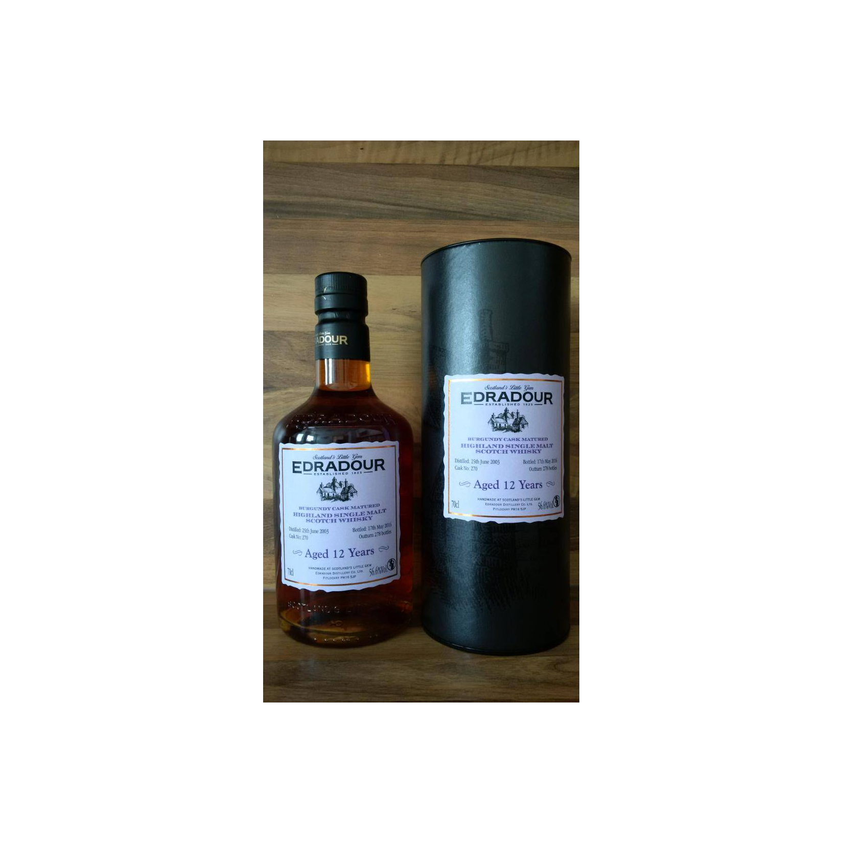 Edradour 2003 12 Years Single Malt Whisky 3
