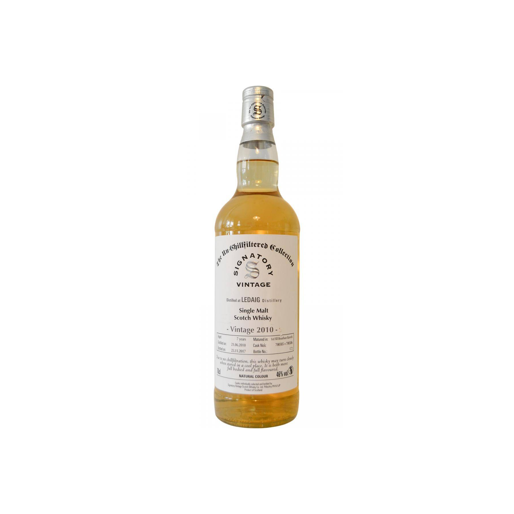 Tobermory The Un-Chillfiltered Collection 2010 7 Years Single Malt Whisky