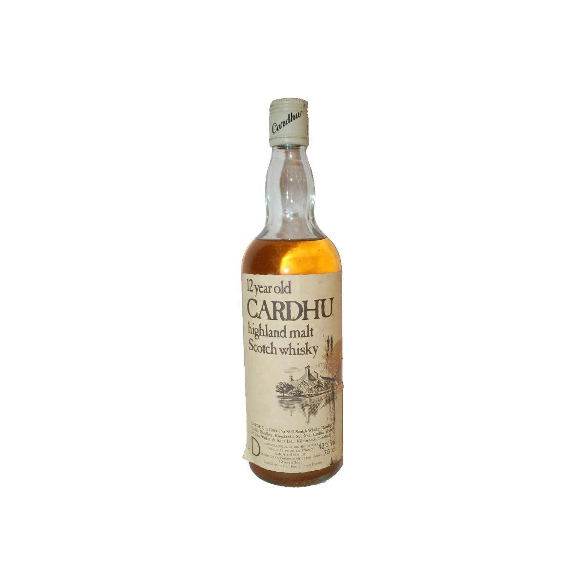 Cardhu 12 Years Single Malt Whisky