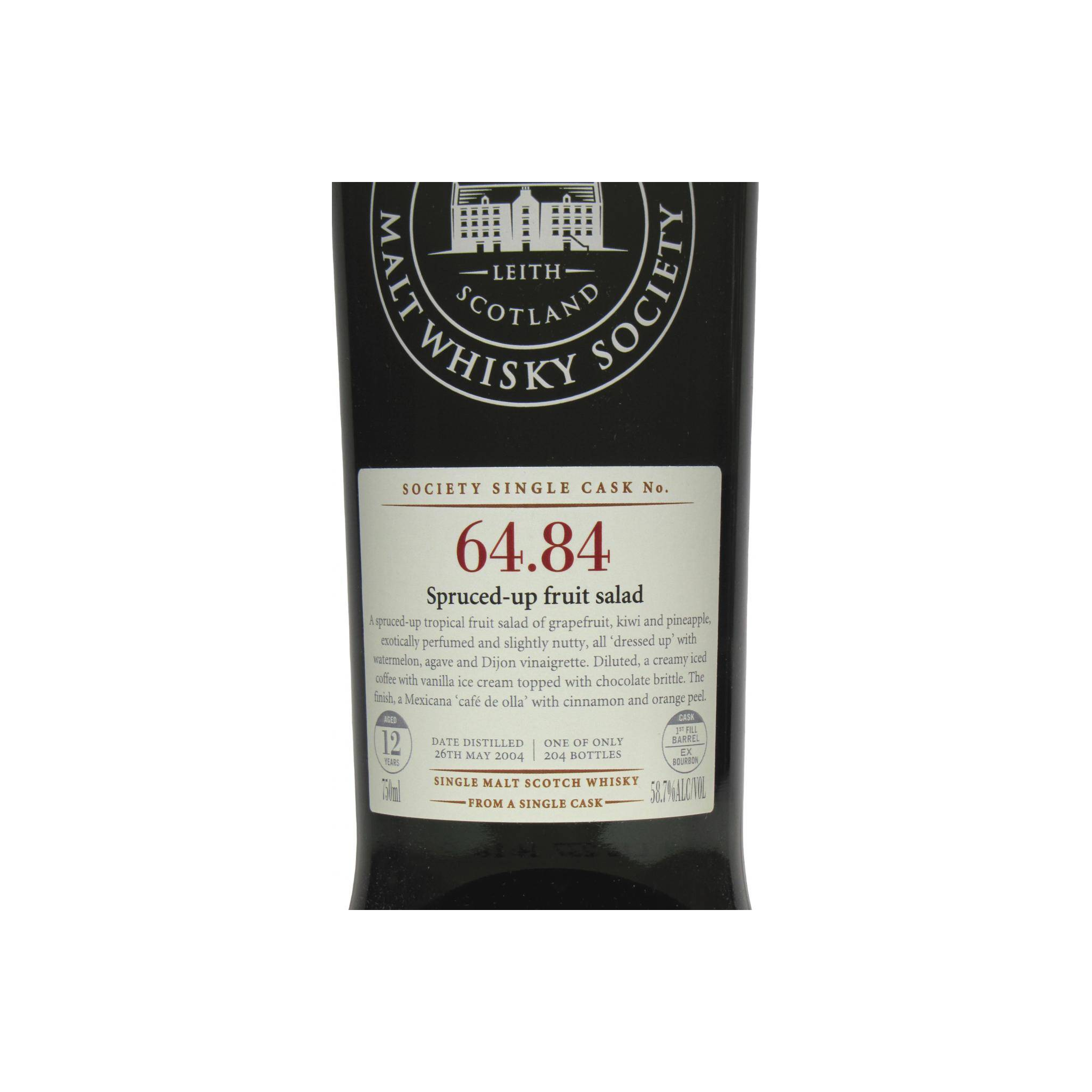 The Scotch Malt Whisky Society 2004 12 Years Single Malt Whisky 2