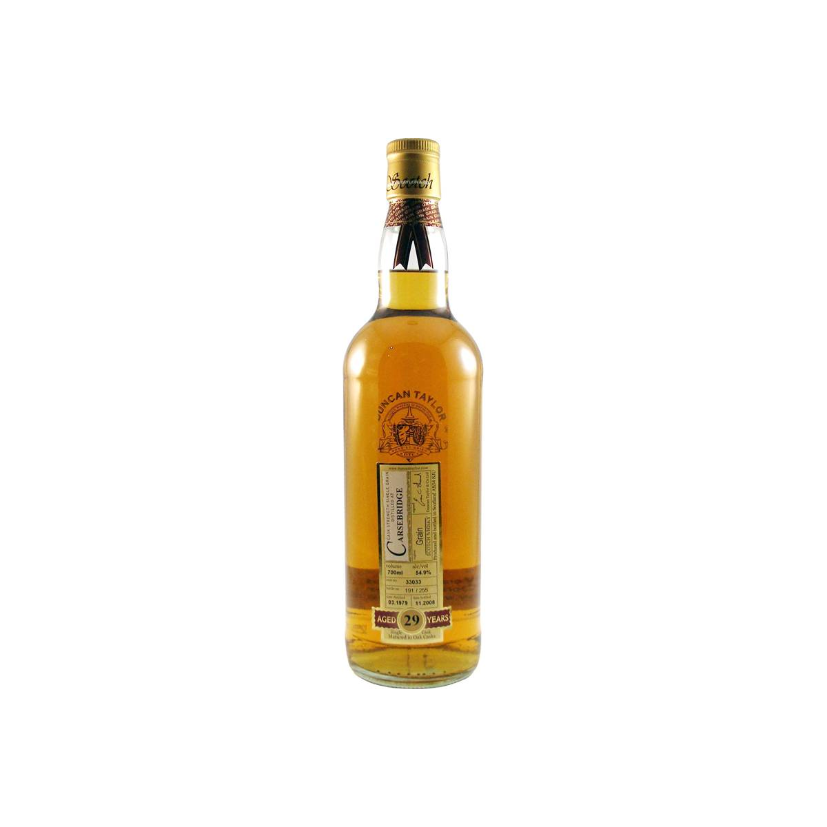 Carsebridge Rare Auld 1979 29 Years Single Grain Whisky