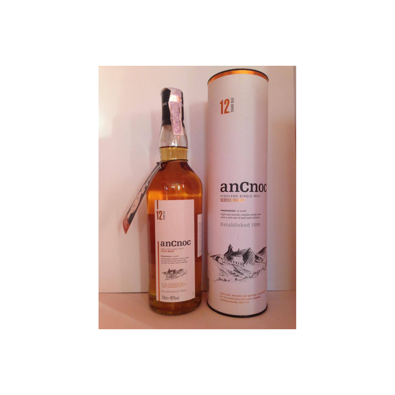 An Cnoc 12 Years Single Malt Whisky 2