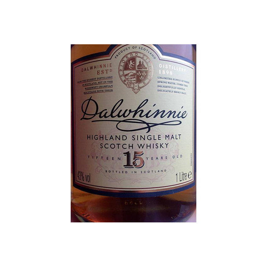 Dalwhinnie 15 Years Single Malt Whisky 2
