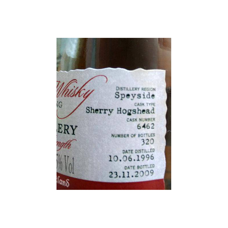 Benrinnes Individual Cask Bottling 1996 13 Years Single Malt Whisky 3