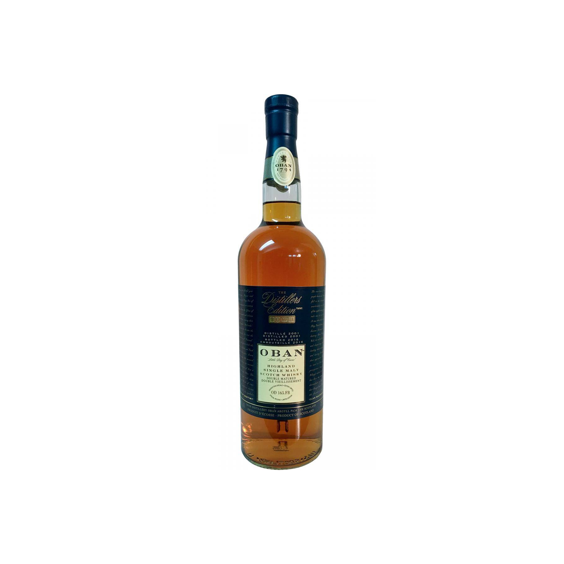 Oban The Distillers Edition 2001 15 Years Single Malt Whisky