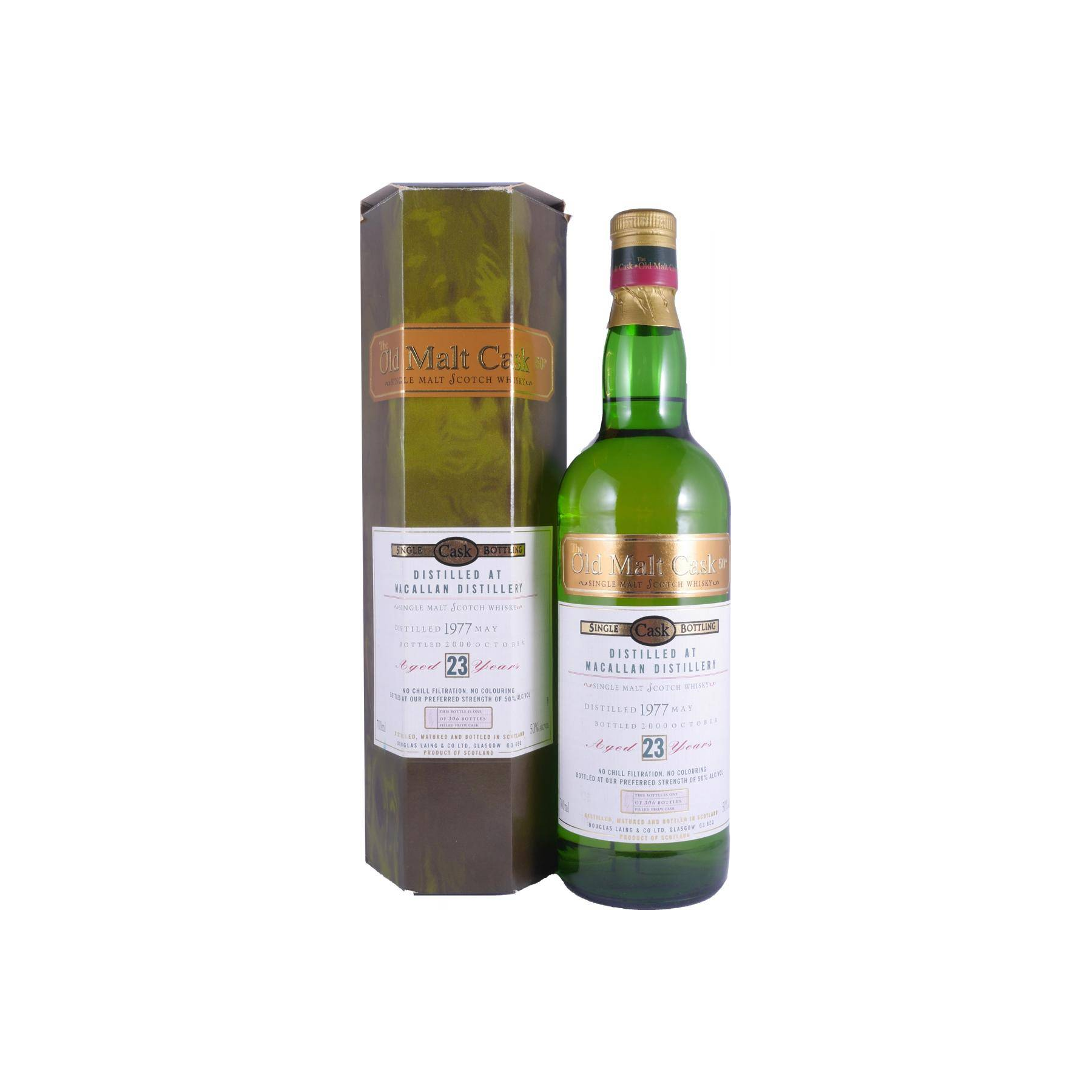 The Macallan Old Malt Cask 1977 23 Years Single Malt Whisky 3