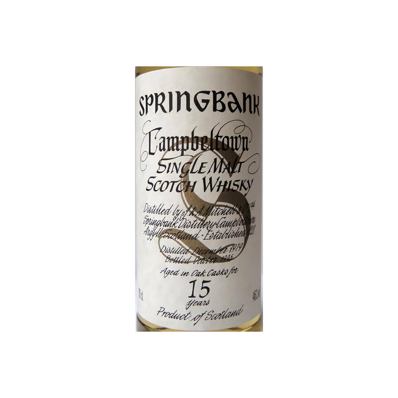 Springbank 1979 15 Years Single Malt Whisky 3