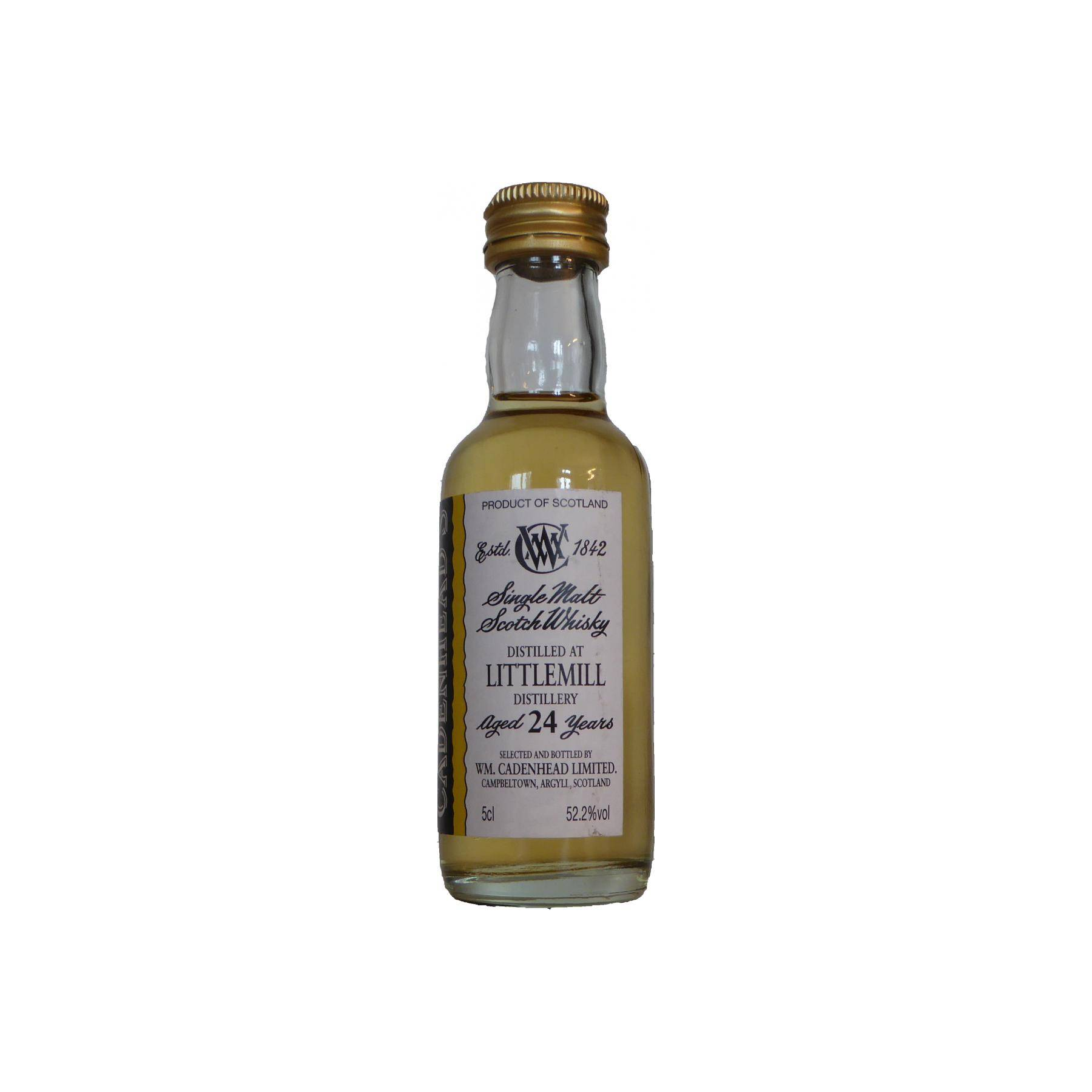 Littlemill Miniature 24 Years Single Malt Whisky 2