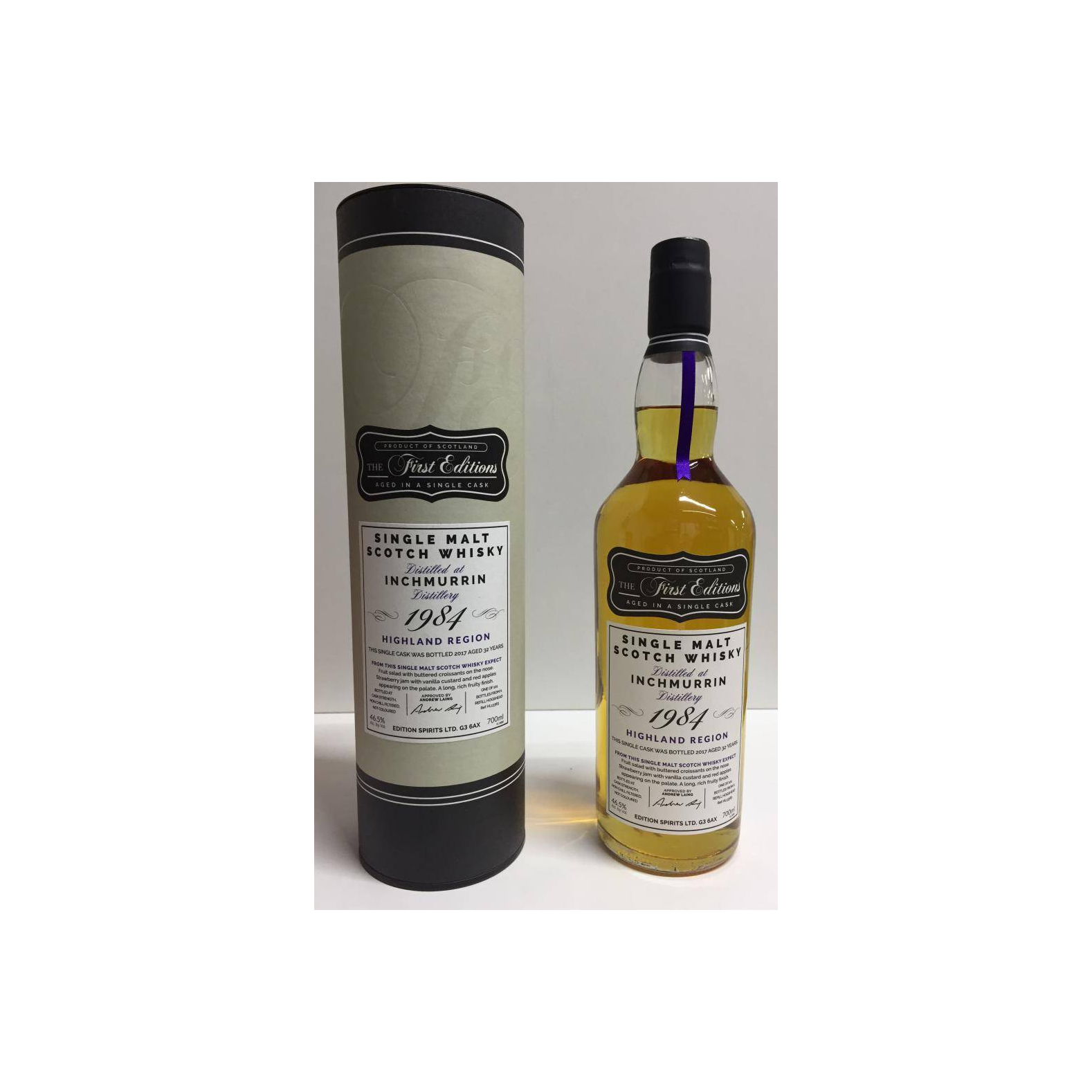Loch Lomond The First Editions 1984 32 Years Single Malt Whisky 3