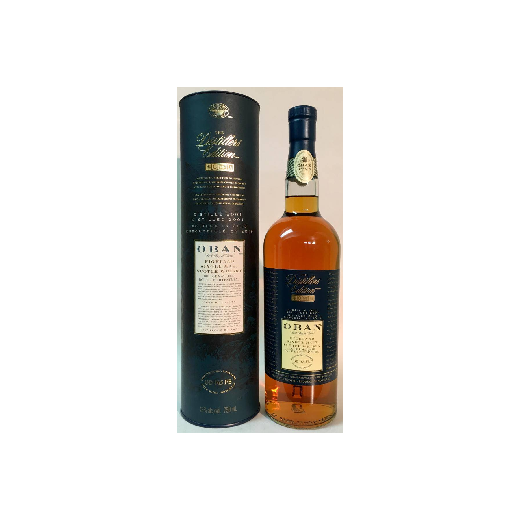Oban The Distillers Edition 2001 15 Years Single Malt Whisky 2