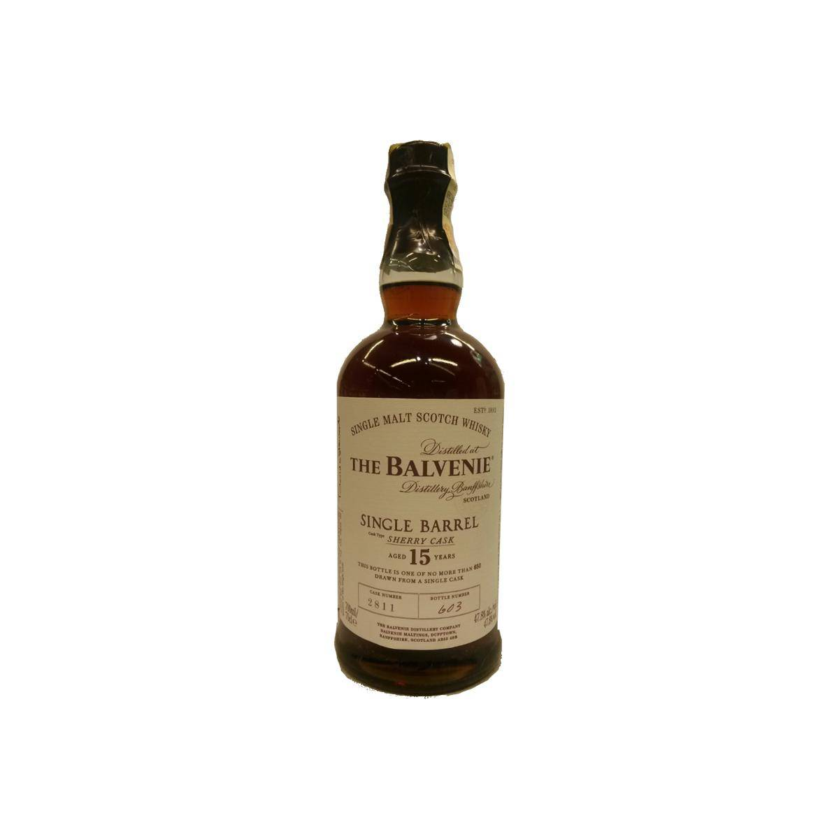 The Balvenie 15 Years Single Malt Whisky 3